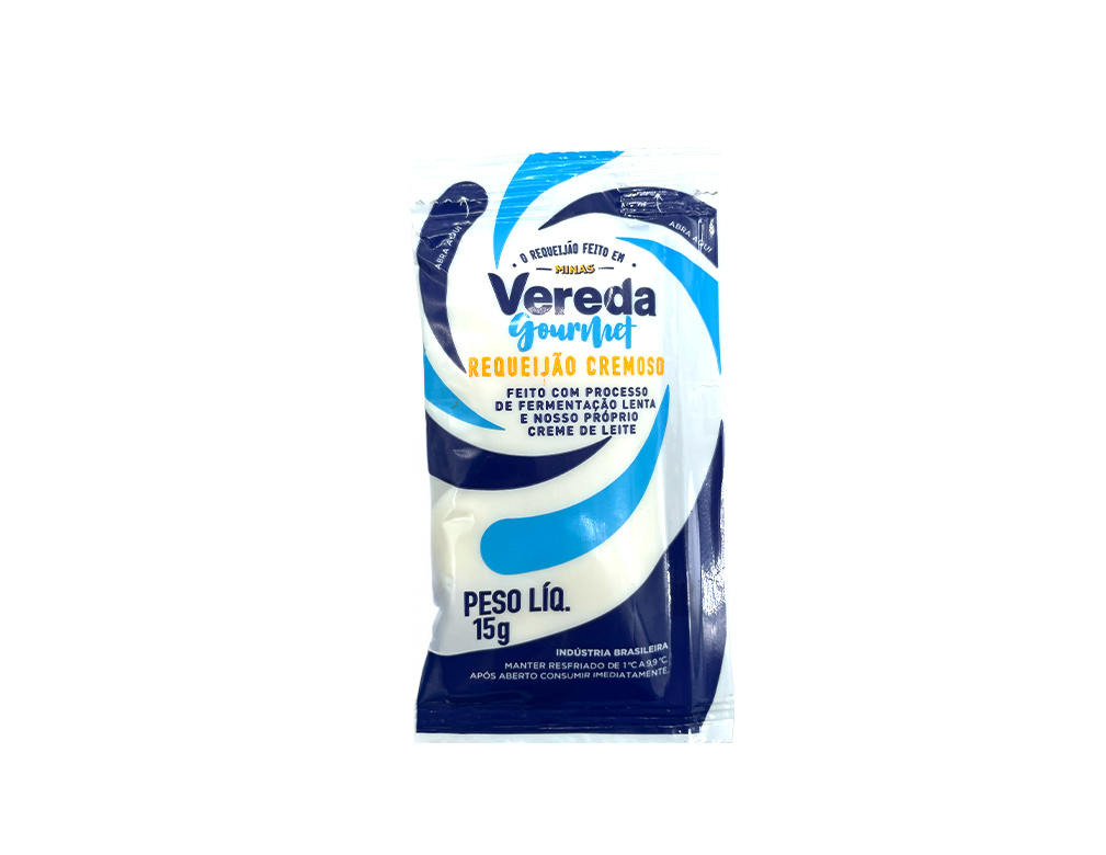 REQUEIJÃO SACHÊ VEREDA GOURMET 15 G (CX 144 UN)